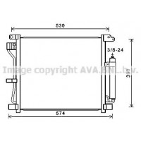 DN5403D AVA QUALITY COOLING Конденсатор кондиціонера