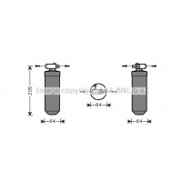 PED303 AVA QUALITY COOLING Осушувач кондиціонера