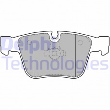 LP2115 DELPHI Комплект гальмівних колодок дисковий гальм