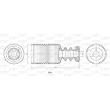 DCK5112.02 OPEN PARTS Пилозахисний комплект амортизатор