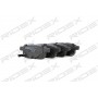 402B0629 RIDEX Комплект гальмівних колодок дисковий гальм