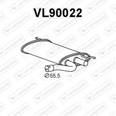 VL90022 VENEPORTE Глушник вихлопних газів кінцевий