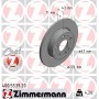 400.5539.20 ZIMMERMANN Гальмівний диск