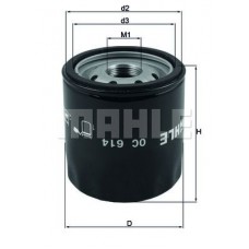 OC 614 KNECHT Масляний фільтр