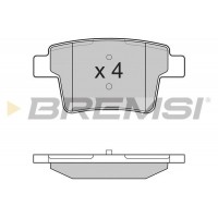BP3266 BREMSI КомплеК т гальмівних колодок, дискове гальмо