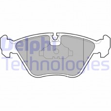 LP602 DELPHI DELPHI BMW Гальмівні колодки передн.5-serie E39