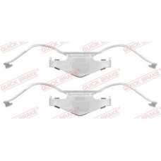 109-1297 QUICK BRAKE Комплектуючі колодки дискового гальма