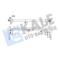 350940 KALE OTO RADYATÖR Низькотемпературний охолоджувач інтеркулер