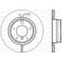 BDA2334.20 OPEN PARTS Гальмівний диск