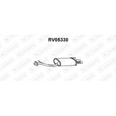 RV05330 VENEPORTE Глушник вихлопних газів кінцевий