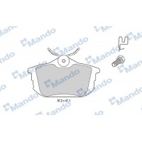 MBF015126 MANDO Комплект гальмівних колодок дисковий гальм