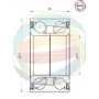 70-050048 MULTIPARTS Комплект підшипника ступиці колеса