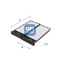 53.258.00 UFI Фільтр повітря у внутрішньому просторі