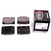PRP0384 PROTECHNIC Комплект гальмівних колодок дисковий гальм