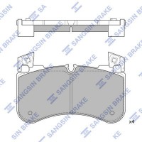 SP4351 Hi-Q КомплеК т гальмівних колодок, дискове гальмо