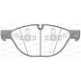 BPA1298.00 OPEN PARTS Комплект гальмівних колодок дисковий гальм