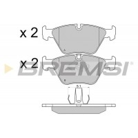 BP2685 BREMSI Комплект гальмівних колодок дисковий гальм