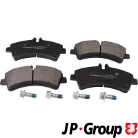 1163705710 JP GROUP Комплект гальмівних колодок дисковий гальм
