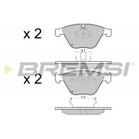 BP3454 BREMSI Комплект гальмівних колодок дисковий гальм