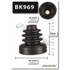BK969 SHAFTEC Комплект пыльника, Привідний вал