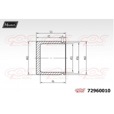 72960010 MAXTECH Поршень корпус скоби гальма
