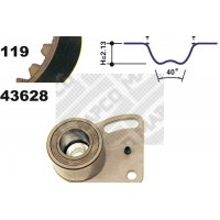 23628 MAPCO Комплект ременя ГРМ