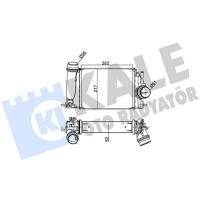 Интеркулер KALE OTO RADYATÖR 350975