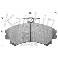 FK6090 KAISHIN Комплект гальмівних колодок дисковий гальм