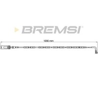 WI0613 BREMSI Сигналізатор зносу гальмівних колодок
