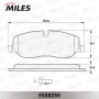 E500255 MILES Комплект гальмівних колодок дисковий гальм