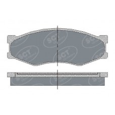 SP 119 PR SCT - MANNOL КомплеК т гальмівних колодок, дискове гальмо