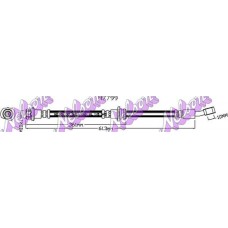 H7799 KAWE Гальмівний шланг