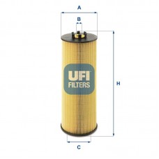 2501900 UFI Масляний фільтр
