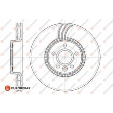 1642779680 EUROREPAR Гальмівний диск