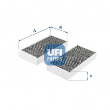 54.279.00 UFI Фільтр повітря у внутрішньому просторі