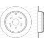 BDR2343.10 OPEN PARTS Гальмівний диск