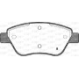 BPA0858.01 OPEN PARTS Комплект гальмівних колодок дисковий гальм