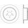 BDR2470.10 OPEN PARTS Гальмівний диск