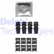 LX0631 DELPHI Комплектуючі колодки дискового гальма