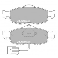 LVXL661 MOTAQUIP Комплект гальмівних колодок дисковий гальм