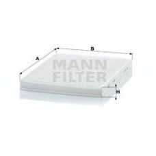 CU 2436 MANN-FILTER Фільтр повітря у внутрішньому просторі
