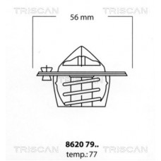 8620 7977 TRISCAN Термостат охолоджувальна рідина