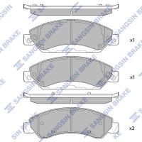 SP4027 Hi-Q Комплект гальмівних колодок дисковий гальм