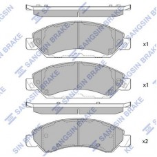 SP4027 Hi-Q Комплект гальмівних колодок дисковий гальм