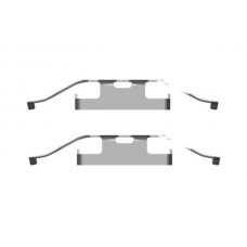1 987 474 434 BOSCH Комплектуючі колодки дискового гальма
