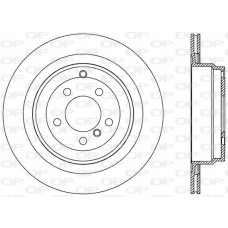 BDR2506.20 OPEN PARTS Гальмівний диск