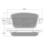 TX 14-48 TOMEX Brakes Комплект гальмівних колодок дисковий гальм