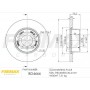BD-4666 FREMAX Гальмівний диск