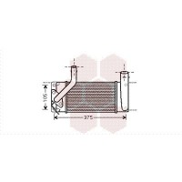 53004566 VAN WEZEL Интеркулер