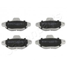 PA-0227AF JAPANPARTS Комплект гальмівних колодок дисковий гальм